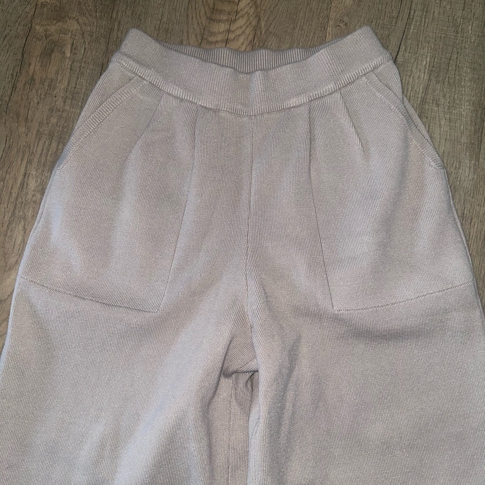 80% Cotton Grey‎ Parachute Sweatpants Size Small NWOT - Picture 3 of 5